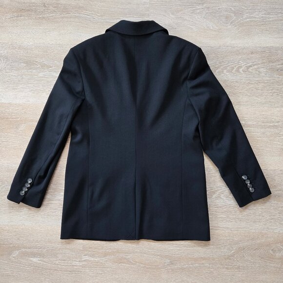 Everlane Italian Wool Blazer Oversized Fit Structured Notch Collar Size 2 NWOT - Picture 12 of 17